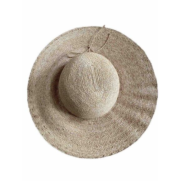 Helen Kaminski Hat Australia Straw Floppy Raffia Sun Garden Beach One Size - Picture 1 of 16